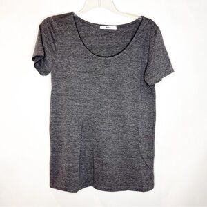 Fluxus | Heather Gray Scoop Neck